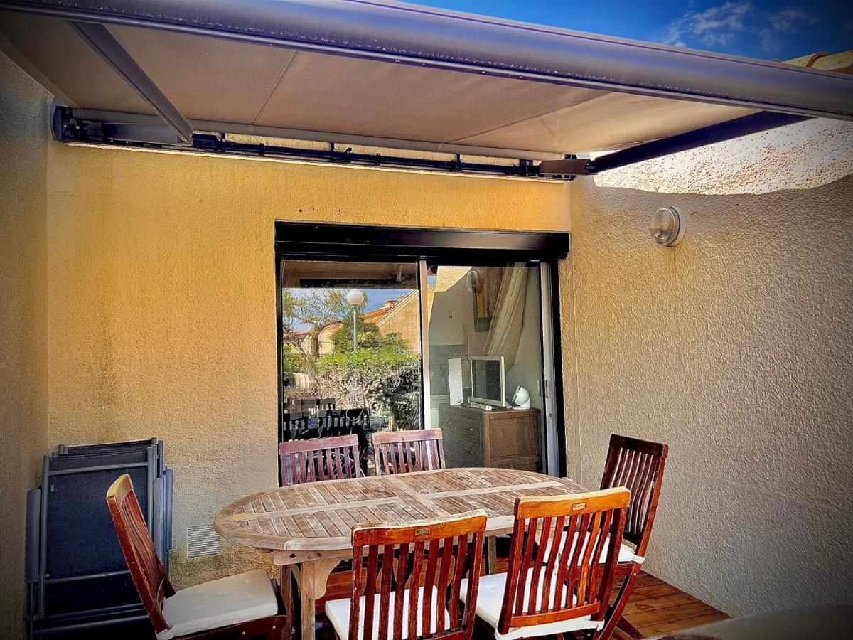 Appartement Mezzanine/Jardin/Terrasse Village Naturiste Agde Bagian luar foto