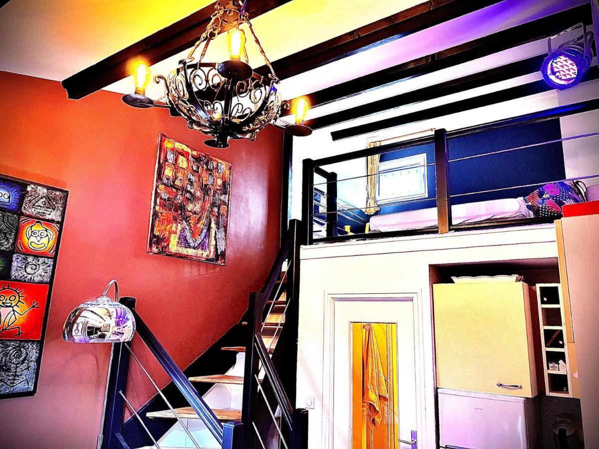Appartement Mezzanine/Jardin/Terrasse Village Naturiste Agde Bagian luar foto