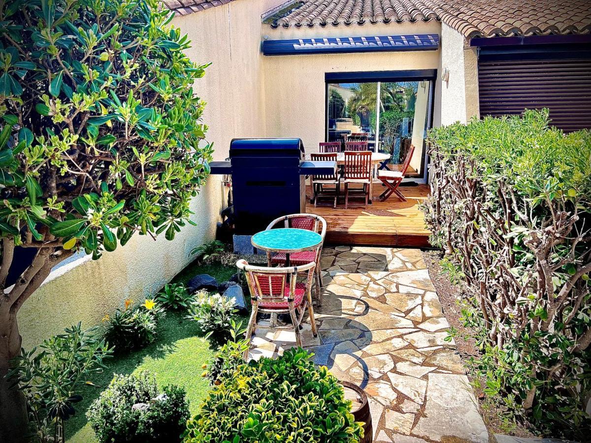Appartement Mezzanine/Jardin/Terrasse Village Naturiste Agde Bagian luar foto
